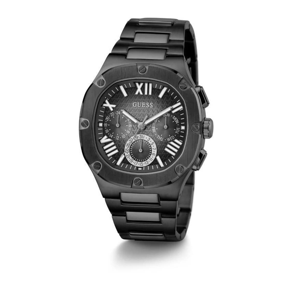 MONTRE GUESS HEADLINE HOMME M.FONCTION ACIER